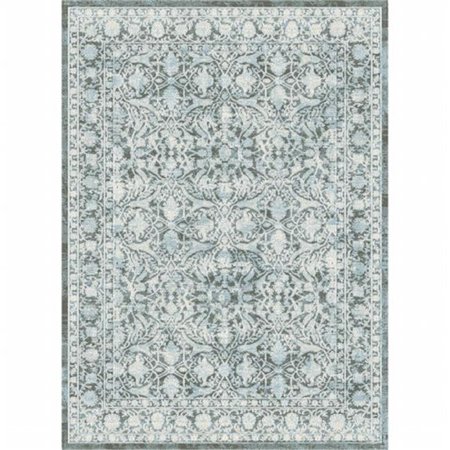 RADICI USA INC Radici USA 3564-0051-GREEN Colosseo Area Rug; Green - 5 ft. 3 in. x 7 ft. 3 in. 3564/0051/GREEN